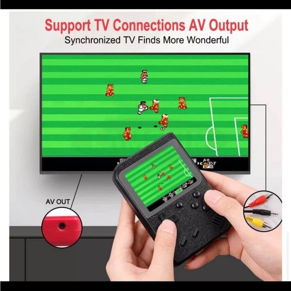 BNIB preloaded gameboy type system -Red - Picture 3 of 3